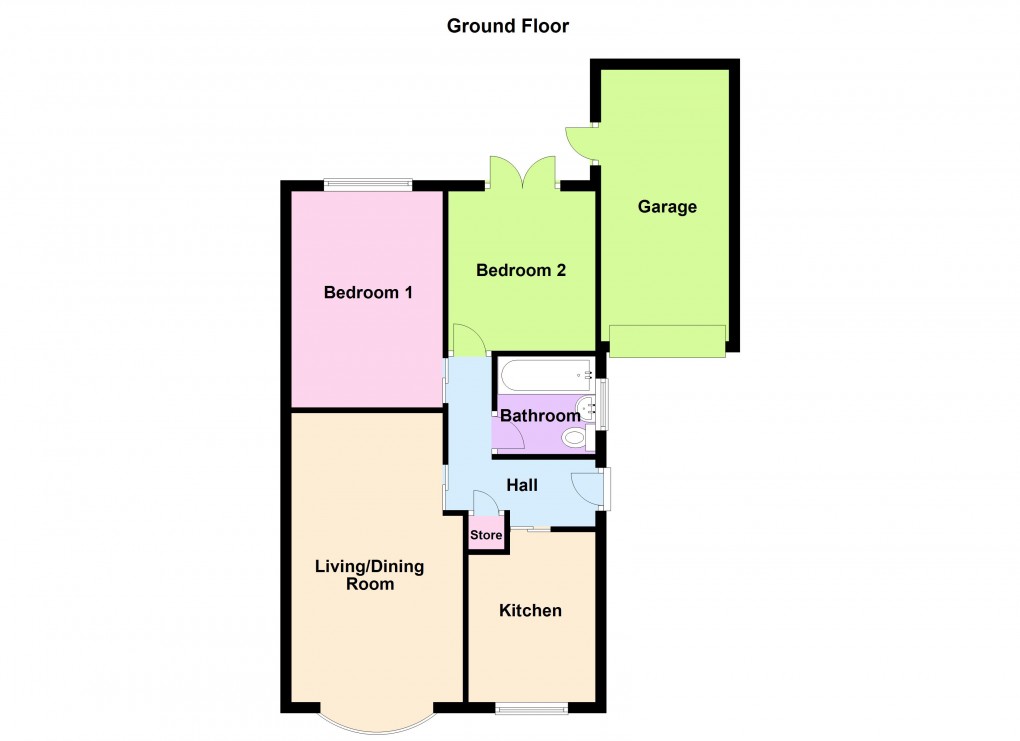 Floorplan for Walsgrave, Coventry, West Midlands