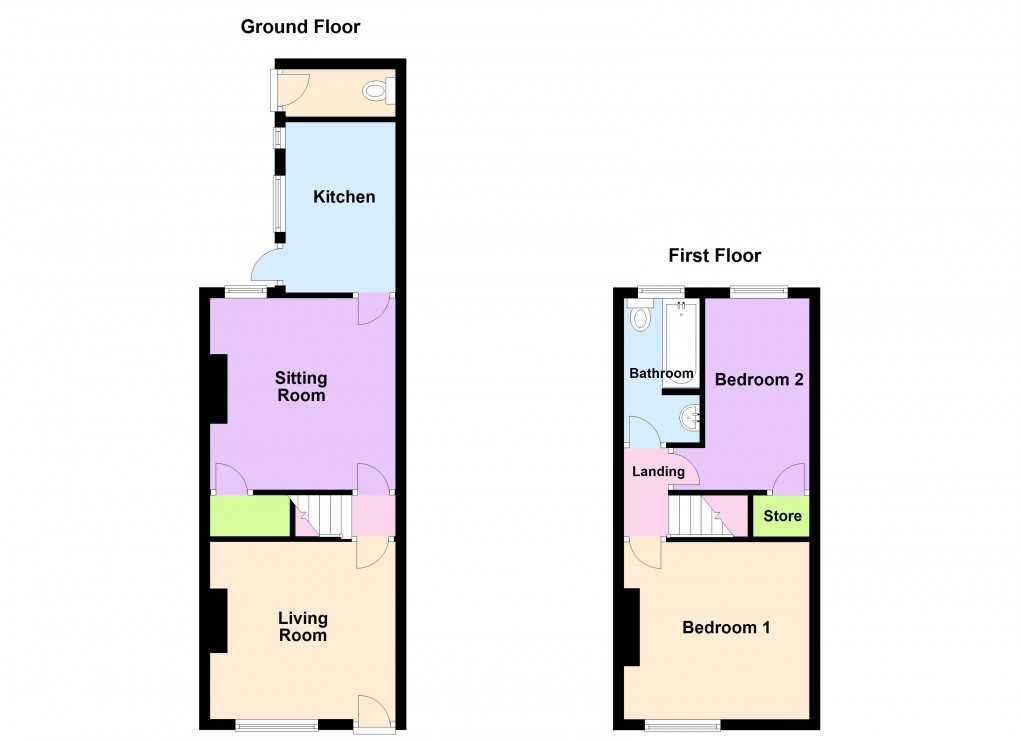 Floorplan for Earlsdon, Coventry, West Midlands