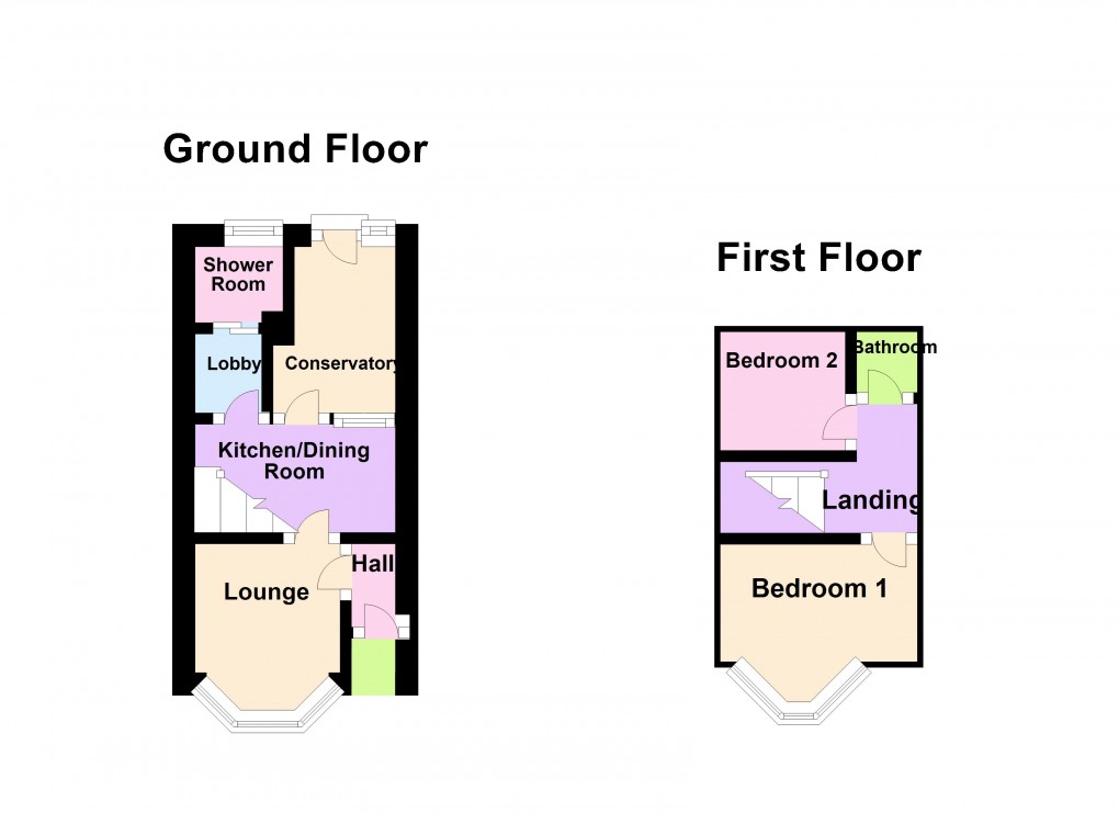 Floorplan for Coleridge Road, Coventry, West Midlands