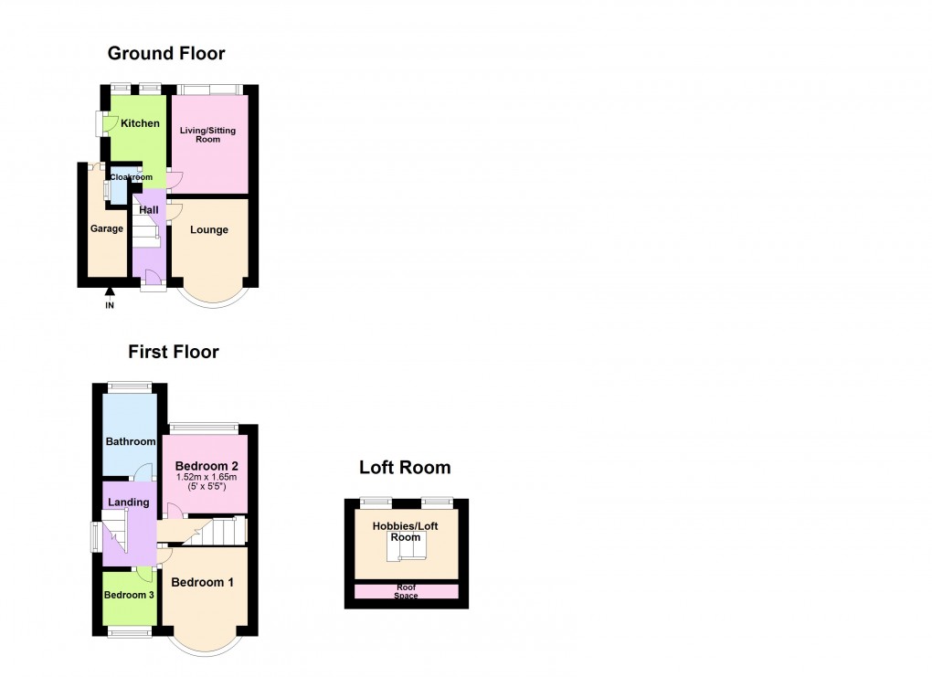 Floorplan for Green Lane, Coventry, West Midlands