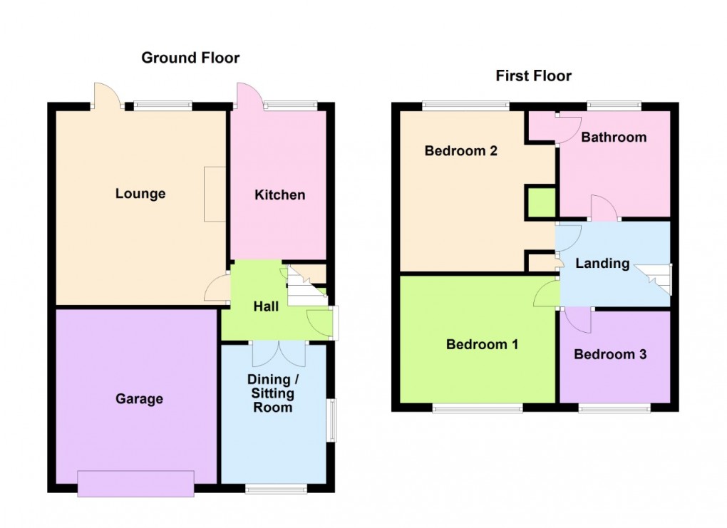 Floorplan for Styvechale Grange, Coventry, West Midlands