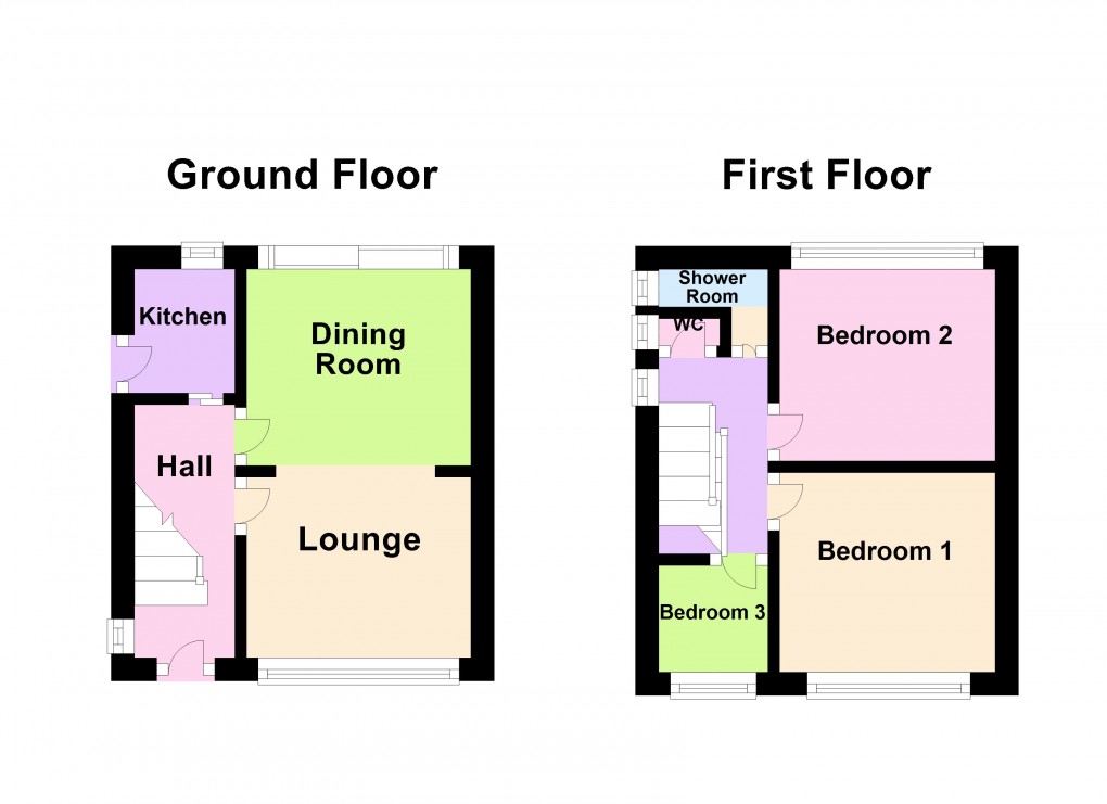 Floorplan for Styvechale, Coventry, West Midlands