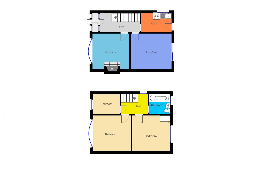 Floorplan for Poets Corner, Coventry, West Midlands