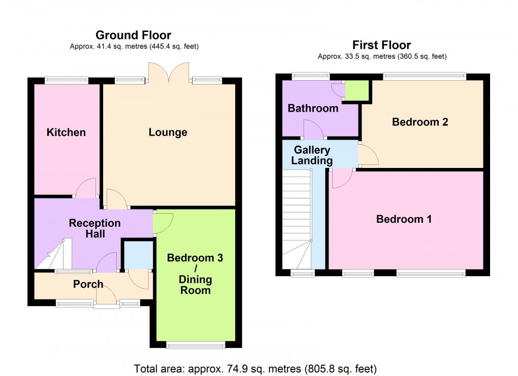 Floorplan for Walsgrave, Coventry, West Midlands