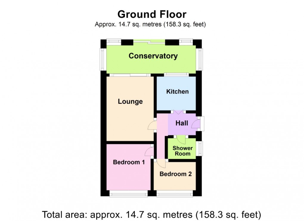 Floorplan for Walsgrave, Coventry, West Midlands