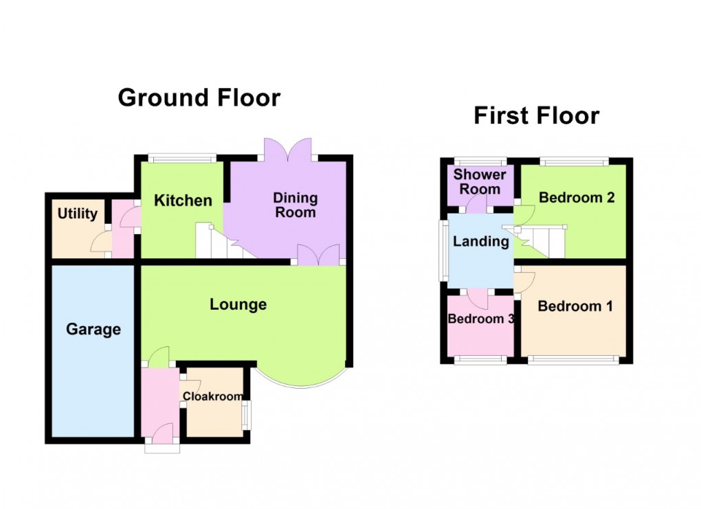 Floorplan for Binley, Coventry, West Midlands