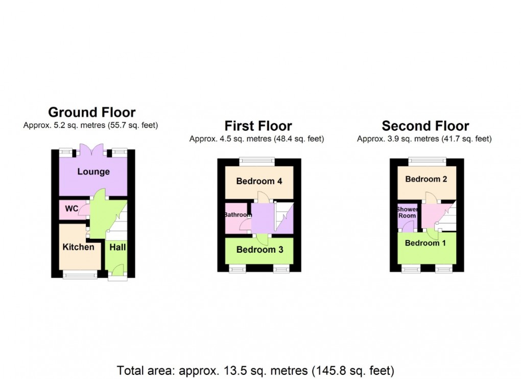 Floorplan for Binley, Coventry, West Midlands