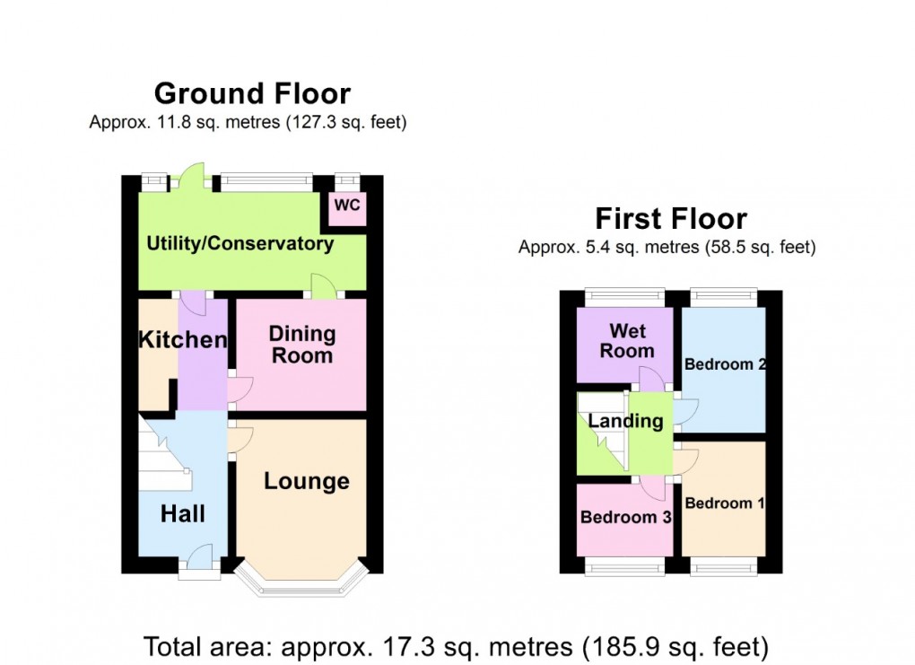 Floorplan for Wyken, Coventry, West Midlands