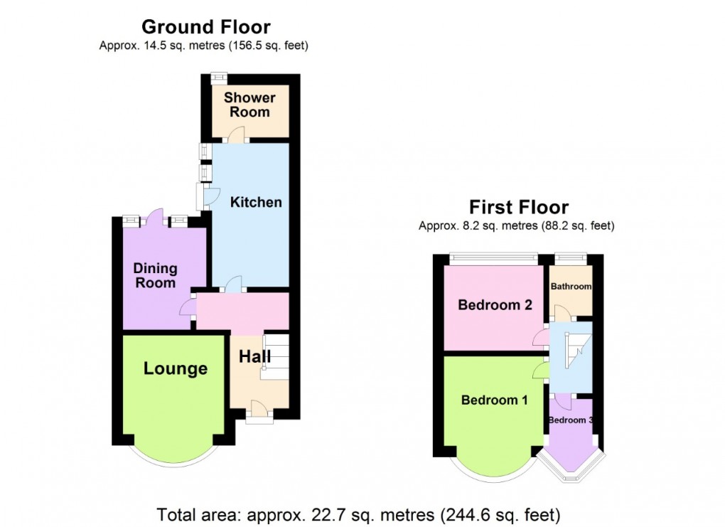 Floorplan for Walsgrave Road, Coventry, West Midlands