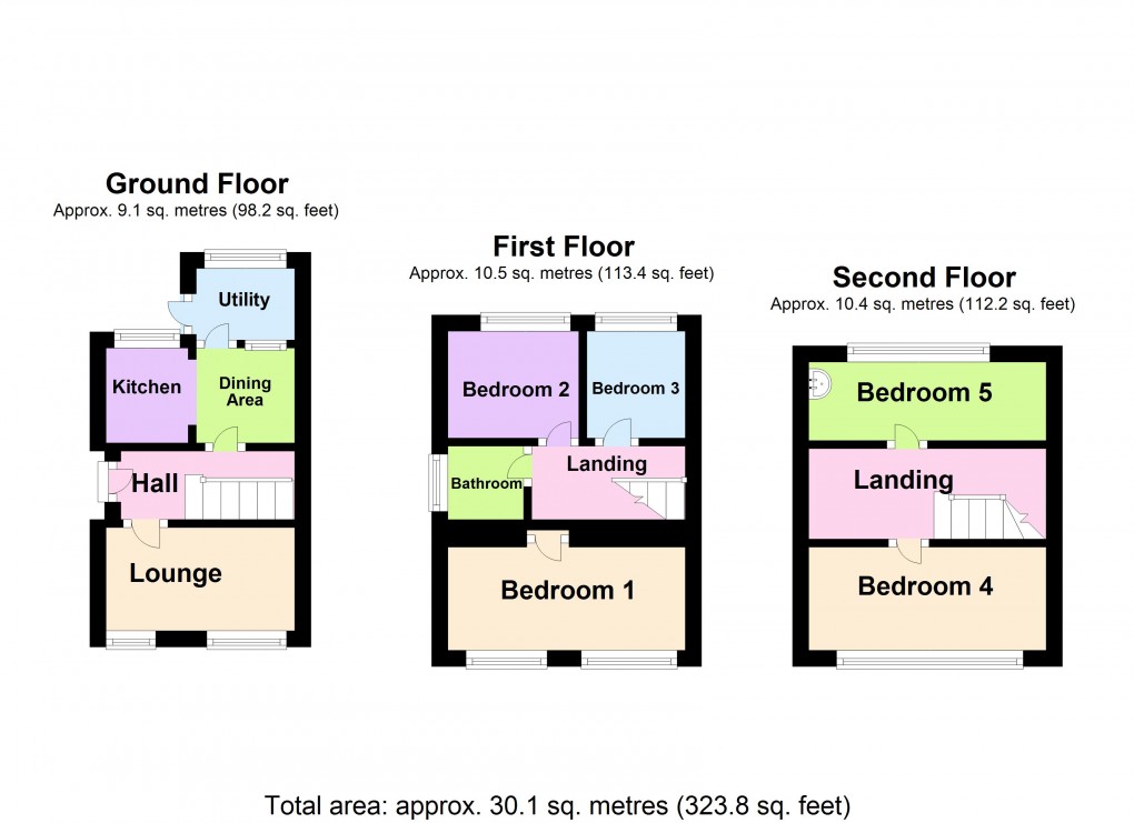 Floorplan for Mount Nod, Coventry